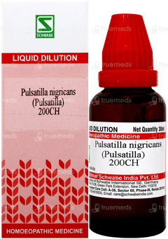 Dr Willmar Schwabe Pulsatilla Nigricans 200ch Dilution 30ml